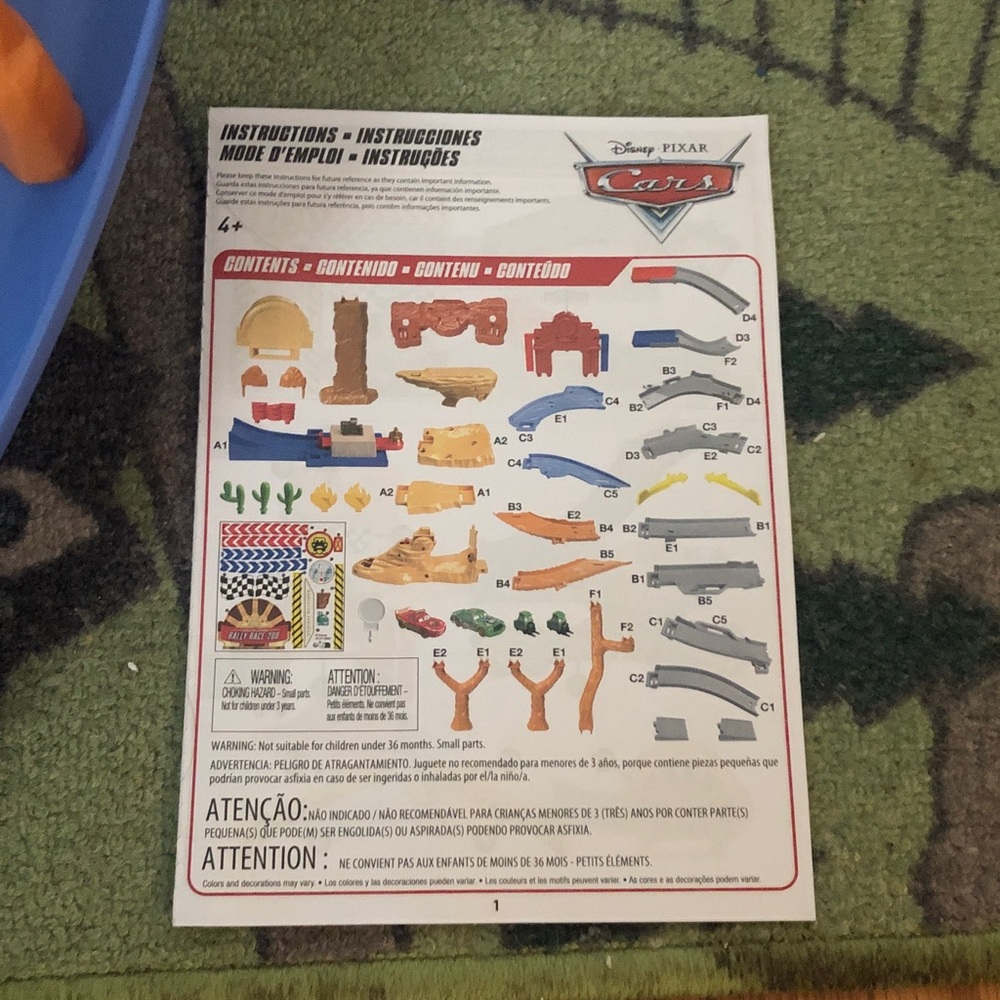 Disney Cars Rally Race 200 Track Playset ❣️Ship Alone❣️ - Picture 4 of 14